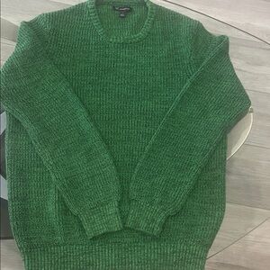 INC International Concepts Forest Green Crewneck Sweater